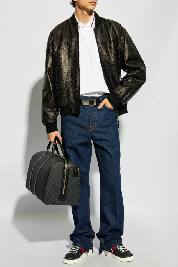 Gucci 深蓝色 直筒牛仔裤